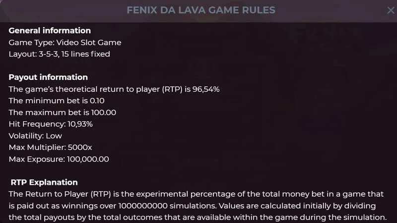 Fenix da Lava - fiksni Jackpoti Mini, Minor, Major i Grand
